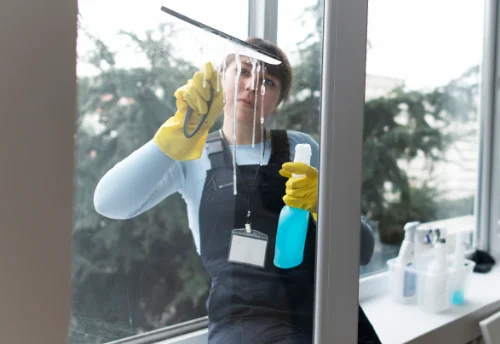 Nettoyage de vitres intérieures et extérieures à Granville